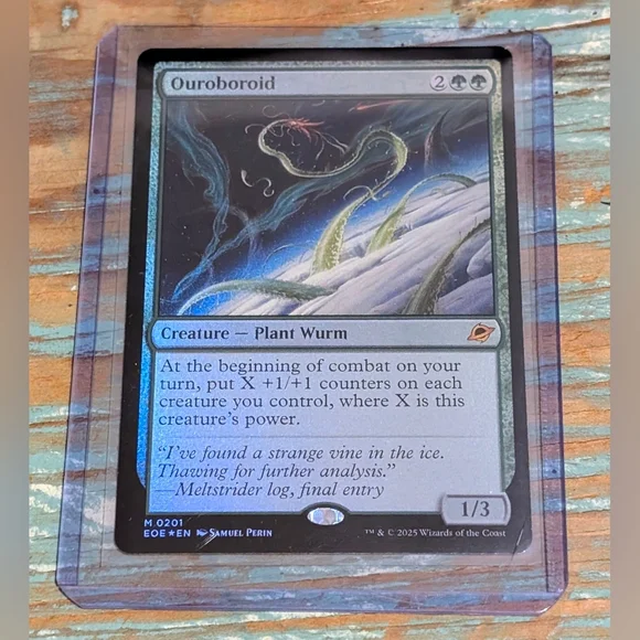 Magic The Gathering Edge Of Eternities Ouroboroid Holo Card - Picture 3 of 4